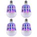 Kit 4 Lâmpadas Led Repelente Mata Mosquito 15 W 127V/220V