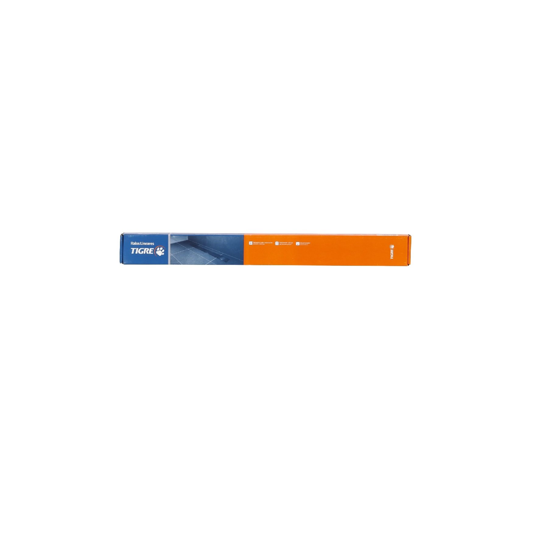 Grelha Ralo Linear Flat Cromado 70cm Tigre