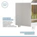 Berço Mini Cama Flocos Tigus Baby Branco