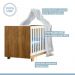 Berço Mini Cama Life Tigus Baby Branco Madeirado Ypê