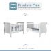 Berço Mini Cama Slim Tigus Baby Branco