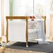 Berço Mini Cama Slim Tigus Baby Branco Madeirado Ypê