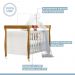 Berço Mini Cama Slim Tigus Baby Branco Madeirado Ypê