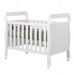 Berço Mini Cama Soninho 3 em 1 Tigus Baby Branco