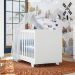 Berço Mini Cama com Colchão Life Tigus Baby Branco