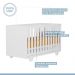 Berço Mini Cama com Colchão Life Tigus Baby Branco