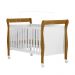 Berço Mini Cama com Colchão Slim Tigus Baby Branco Madeirado Ypê