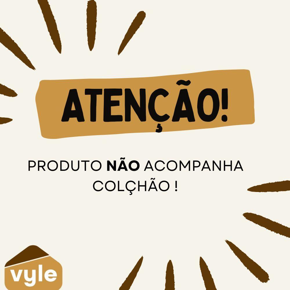 Berço com Suporte Mosquiteiro Life Tigus Baby Branco Madeirado Ypê