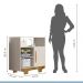 Cômoda Flocos 1 Porta 3 Prateleiras Tigus Baby Off White Madeirado Ypê