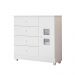 Cômoda Life 1 Porta e 4 Gavetas Tigus Baby Branco