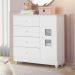 Cômoda Life 1 Porta e 4 Gavetas Tigus Baby Branco