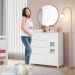 Cômoda Life 1 Porta e 4 Gavetas Tigus Baby Branco