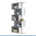 Estante Vertical para Livros 5 Nichos Tigus Branco