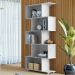 Estante Vertical para Livros 5 Nichos Tigus Branco