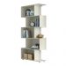 Estante Vertical para Livros 5 Nichos Tigus Off White