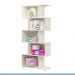 Estante Vertical para Livros 5 Nichos Tigus Off White