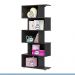 Estante Vertical para Livros 5 Nichos Tigus Preto