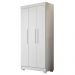Guarda Roupa Roupeiro Flórida 3 Portas 3 Gavetas Tigus Baby Branco