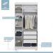 Guarda Roupa Roupeiro Flórida 3 Portas 3 Gavetas Tigus Baby Branco