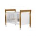 Quarto de Bebê Completo Zara com Berço Cômoda Guarda Roupa Tigus Baby Branco Amadeirado Ypê