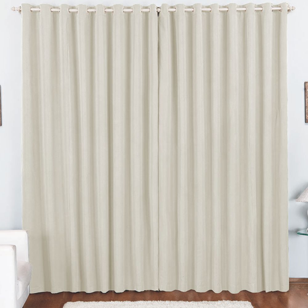 Cortina Pryme 4 Metros Sala Quarto em Oxford para Varão - Palha