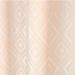 Cortina em Jacquard Bahamas 2,00 x 1,70 Para Varão - Palha