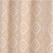 Cortina em Jacquard Bahamas 3,00 x 2,70 Para Varão - Bege