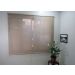Persiana Horizontal PVC 25mm BLOCK LUXO 160larg x 160alt Café (2 pçs)