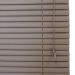 Persiana Horizontal PVC 25mm BLOCK LUXO 160larg x 160alt Café (2 pçs)