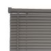 Persiana Horizontal PVC 25mm BLOCK LUXO 160larg x 160alt Café (2 pçs)