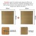 Persiana Horizontal PVC 25mm BLOCK LUXO 160larg x 160alt Café (2 pçs)