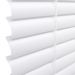 Persiana Horizontal PVC 25mm BLOCK LUXO 200larg x 160alt Branca (2 pçs)