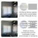 Persiana Horizontal PVC 25mm BLOCK LUXO 200larg x 220alt Branca (2 pçs)