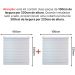 Persiana Horizontal PVC 25mm BLOCK LUXO 200larg x 220alt Branca (2 pçs)