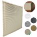 Persiana Horizontal PVC 25mm BLOCK LUXO 80larg x 160alt Bege