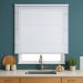 Persiana Horizontal PVC 25mm BLOCK LUXO 80larg x 160alt Branca