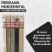 Persiana Horizontal PVC 25mm BLOCK LUXO 80larg x 160alt Cinza