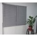 Persiana Horizontal PVC BLOCK 160larg x 160alt Cinza (2 pçs)