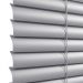 Persiana Horizontal PVC BLOCK 160larg x 160alt Cinza (2 pçs)