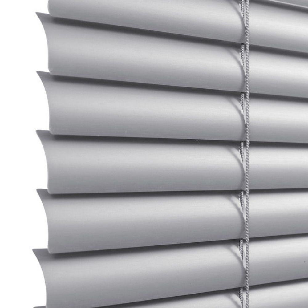 Persiana Horizontal PVC BLOCK 160larg x 160alt Cinza (2 pçs)