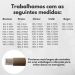 Persiana Horizontal PVC BLOCK 160larg x 220alt Bege (2pçs)