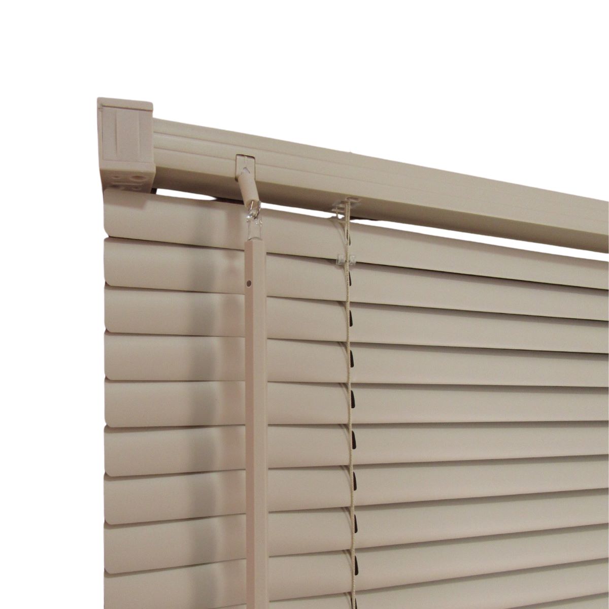 Persiana Horizontal PVC BLOCK 160larg x 220alt Bege (2pçs)