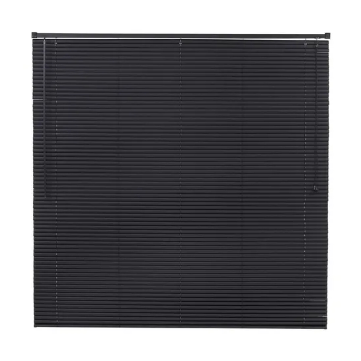 Persiana Horizontal PVC BLOCK 160larg x 220alt Preta (2 pçs)