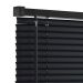 Persiana Horizontal PVC BLOCK 160larg x 220alt Preta (2 pçs)