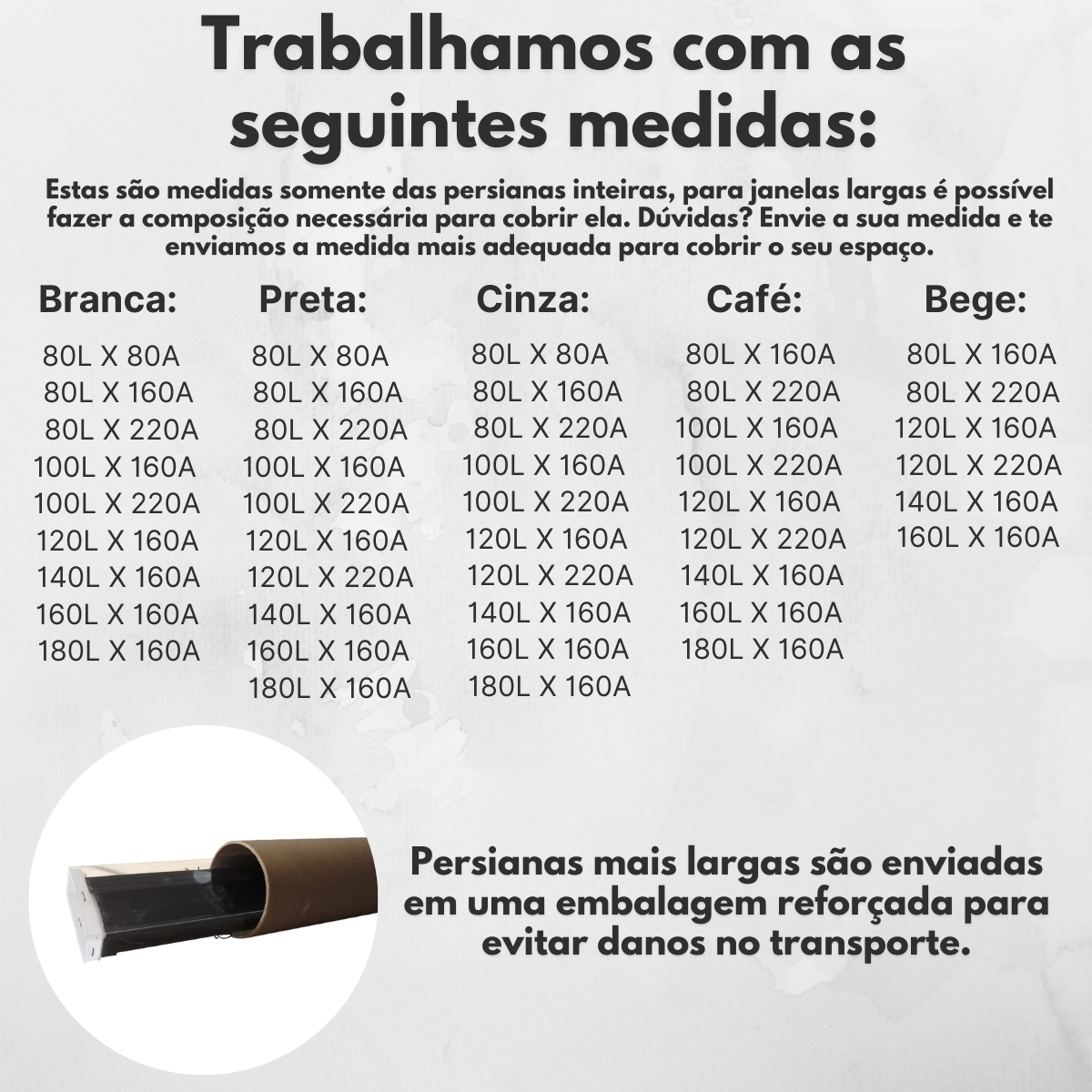 Persiana Horizontal PVC BLOCK 160larg x 220alt Preta (2 pçs)