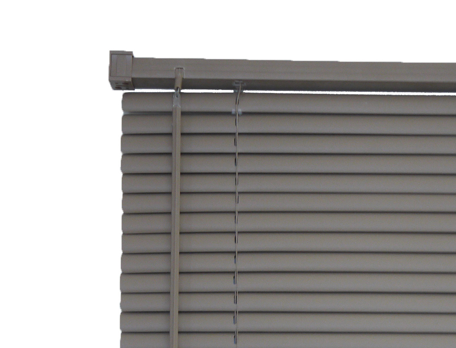 Persiana Horizontal PVC BLOCK 240larg x 220alt Café (2 pçs)
