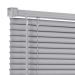 Persiana Horizontal PVC BLOCK 240larg x 220alt Cinza (2 pçs)