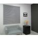 Persiana Horizontal PVC Block 25mm 0,80larg x 0,80alt Cinza