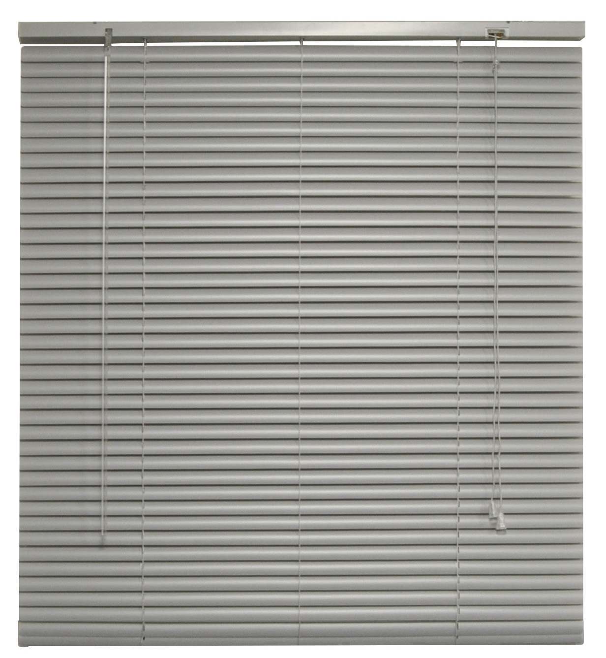 Persiana Horizontal PVC Block 25mm 0,80larg x 0,80alt Cinza
