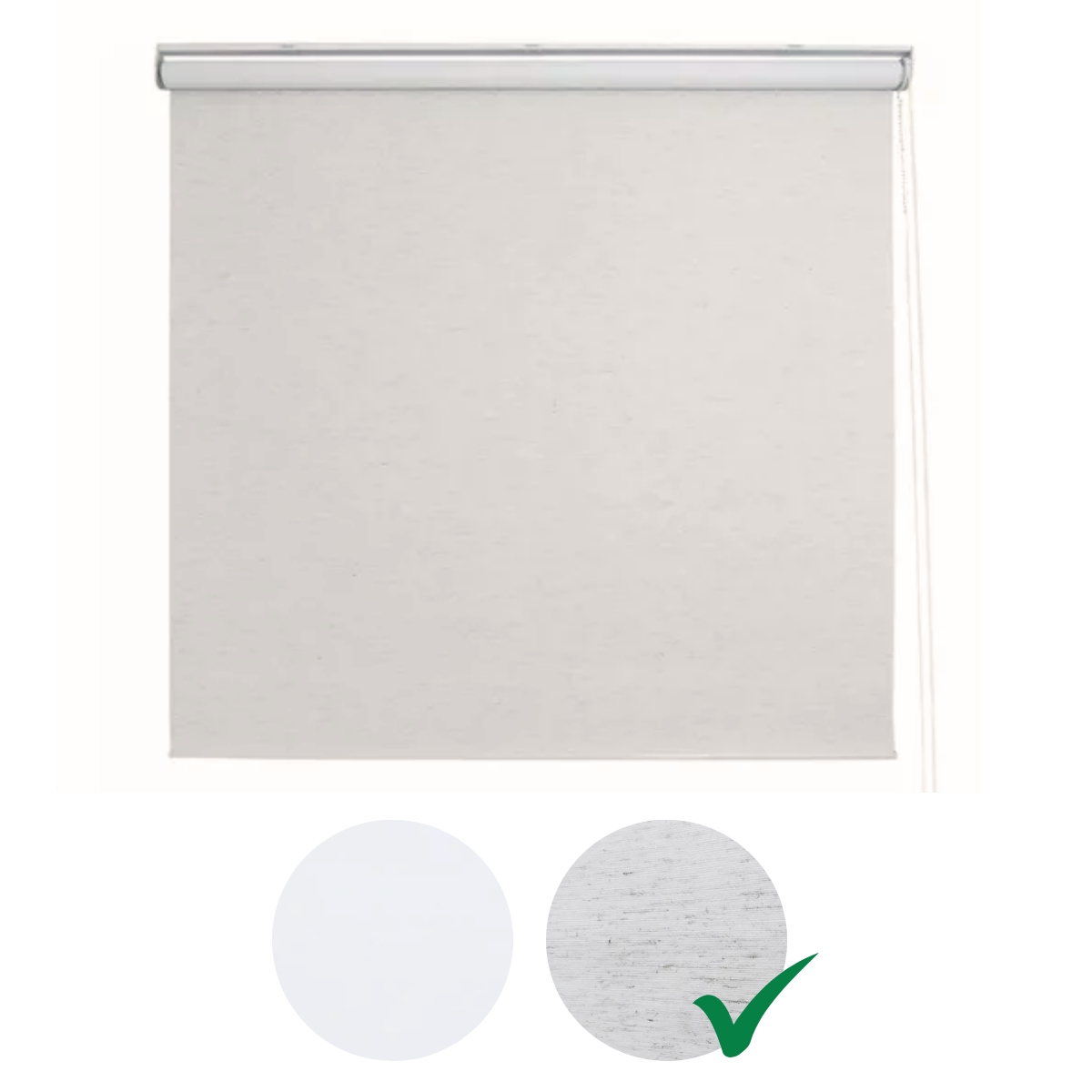 Persiana Pronta Rolo Blackout Robust 120larg x 160alt Branca